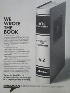 6/1977 PUB GRUMMAN AEROSPACE ATE AUTOMATIC TEST EQUIPMENT ORIGINAL AD - Picture 1 of 1