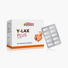 Bakson Homeopathy Y-Lax Plus (100 Tablets) for regulating bowel habits