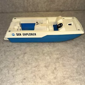 Vtg 1976 Fisher Price Adventure People Sea Explorer Boat Only Made In The USA - Picture 1 of 6