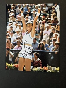 Chris Evert Rare!! autographed signed tennis legend 8x10 photo Beckett BAS coa - Picture 1 of 1