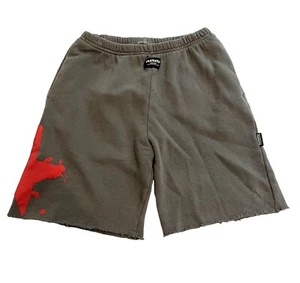 Nununu Star Struck Sweatshort in Graphite - Picture 1 of 3