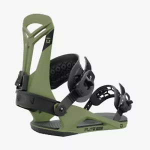 Brandneu Herren 2025 Union Flite Pro Snowboard Bindung olivgrün - Bild 1 von 2