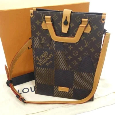 Louis Vuitton NIGO Virgil Mini Tote Shoulder Bag N40355 Monogram Damier Auth New - Image 1 of 4