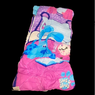 Reloj de colección 1999 Blues Clues Tickety interior saco de dormir Nickelodeon Foto 1 de 4