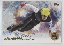 2014 Topps US Olympic & Paralympic Team and Hopefuls Gold JR Celski #14