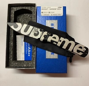 Benchmade BugOut 535BK-2203 Supreme Exclusive NEW - Picture 1 of 12