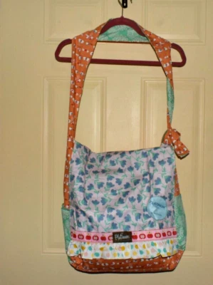 Bolso Bandolera Hobo Mensajero Platino Matilda Jane Bolso Nudo Grande Floral Pájaros ¡NUEVO! Foto 1 de 4