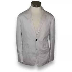 Theory Herren weiß Newson Sartorial Blazer Jacke Mantel Gr 42R Stretch Baumwolle $ 545 - Bild 1 von 6