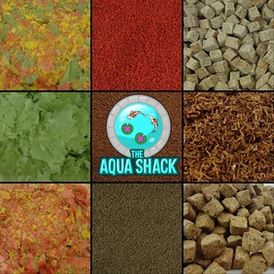 Tropisches Fischfutter - Flocken Granulat Pellets gefriergetrocknet Micro Garnelen Spirulina - Bild 1 von 32