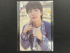 BTS,JIN-"HAPPY" SPECIAL STAGE WEVERSE SHOP PICK UP PHOTO CARD 2+TRACKING - Picture 1 of 2