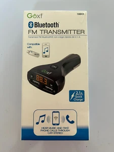 Transmisor GOXT Enchufe Directo Bluetooth/FM NUEVO  - Imagen 1 de 5