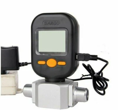 Professional 200L/min Digital Protable Gas Air Nitrogen Oxygen Flow Meter MF5712 - Image 1 of 4
