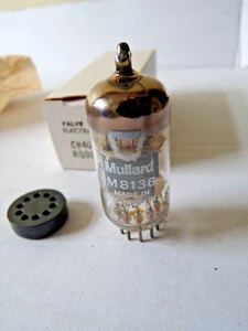 M8136 CV4003 ECC82 12AU7 Mullard Box Anode NOS Valve Tube G Feb23 - Picture 1 of 3