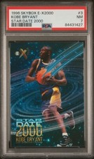 1996-97 Skybox E-X2000 Star Date 2000 Kobe Bryant #3 PSA 7 Rookie RC HOF