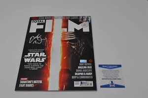 Revista de película total autografiada firmada por Adam Driver TFM - Beckett BAS - Imagen 1 de 3