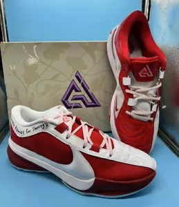 Nike Hombres 9.5 Zoom Freak 5 EP All Star Universidad Rojo Carmesí Blanco FV1933-600 - Imagen 1 de 19
