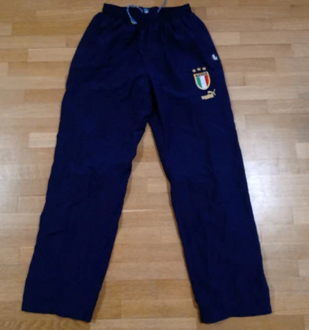 Italy Football Pants Track Puma Neil Barrett Size M Navy Blue Baggio Era Cover
