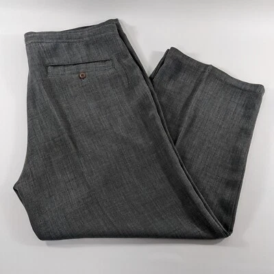 Bachrach Flat Front Drawstring Gray Lounge Pants Mens Size 38x26 - Image 1 of 4