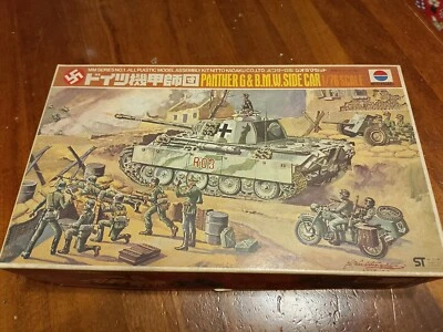 diorama vintage kit 1/76 nittokagakau Soldatini - Immagine 1 di 4