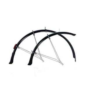 MTB Road Bike Mudguards Flinger Deluxe F35 Front & Rear - Fits 18-25mm Tyres - Picture 1 of 5