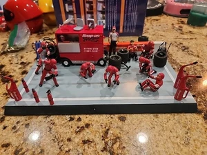 Rare Snap-on Pit Crew Diorama set 2002 #2403546 As Is Some Pieces Broken - Bild 1 von 16
