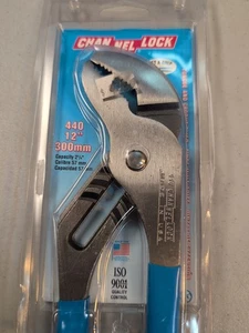 Vintage Channellock 440 12" Straight Jaw Tongue and Groove Pliers - Picture 1 of 24