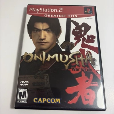 Onimusha Warlords (Playstation PS2) Greatest Hits Complete CIB Tested Clean - Image 1 of 4