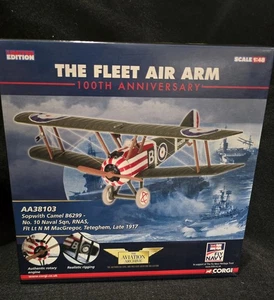 Corgi Sopwith Camel RNAS n.10 Sqn, Norman MacGregor, Francia, 1917 scala 1:48 - Foto 1 di 9