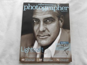 PROFESSIONAL PHOTOGRAPHER Magazine-OCTOBER,2010 GEORGE CLOONEY - Picture 1 of 2