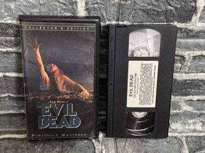 The Evil Dead Digitally Remastered (VHS 1998) Bruce Campbell - Clamshell Great - Image 1 of 4