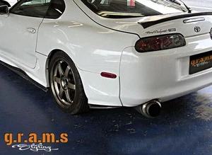 Toyota Supra Ridox Style Rear Bumper Spats of Fibreglass for Body Kit v9 - Picture 1 of 5