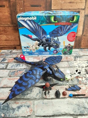 Playmobil How to Train Your Dragon Toothless and Hiccup 70037 Boxed - image 1 of 4