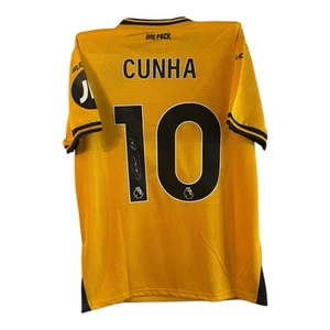 Matheus Cunha signed shirt PROOF WOLVES 24/25 JERSEY - Picture 1 of 5
