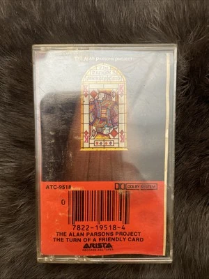 THE ALAN PARSONS PROJECT The Turn of a Friendly Card Music Cassette 1980 Arista - Image 1 of 2