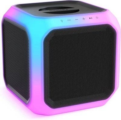 Altavoz cubo fiesta PHILIPS X7207 Bluetooth con luces de fiesta 360° nuevo Foto 1 de 4