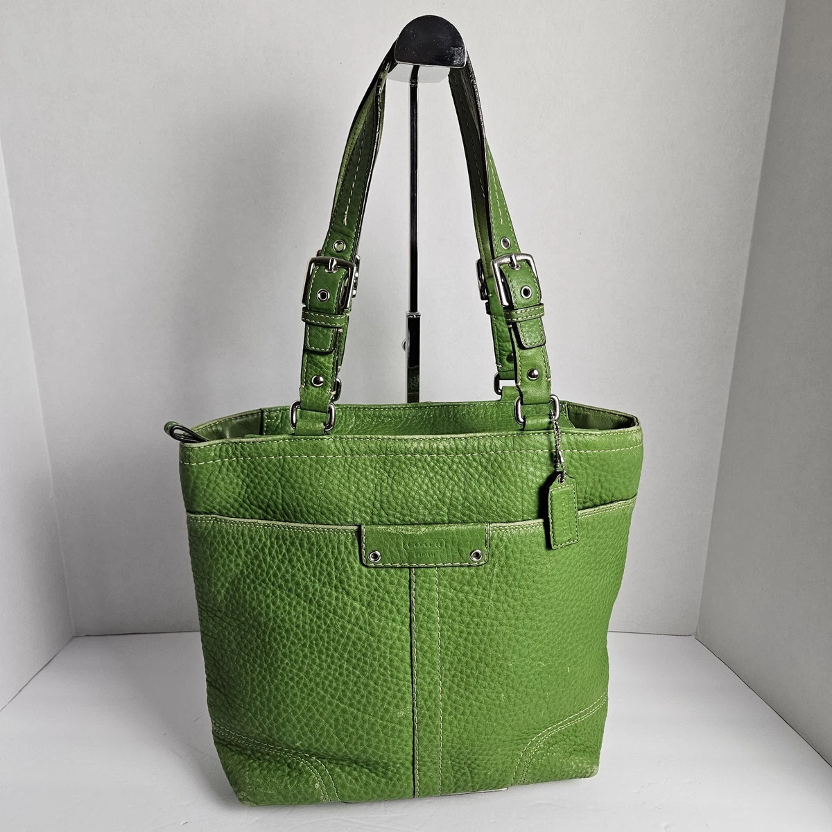 COACH ショルダー ハンドバッグ トートバッグ 深緑 グリーン ビジネス Coach ショルダーバッグ グリーンバッグ & ハンドバッグ 女性用 | eBay