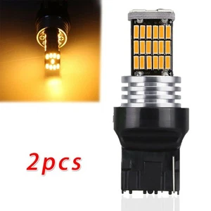 Practical LED Lights Amber Auto Brake Car Lamp Replacement Reversing Set - Picture 1 of 12