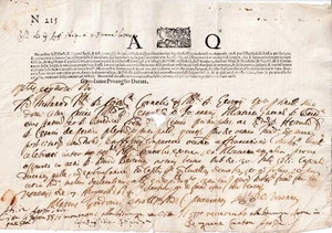 XX46-REP. DI VENEZIA-AQ LETTER SHEET GIROLAMO PROVAGLIO DACIER - Picture 1 of 1