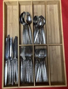 Set of 62 VENETIA by Oneida Community Stainless 12 Places Less 2 Dinner Forks - Picture 1 of 5