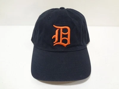 MLB Detroit Tigers "D" LOGO Strapback Hat Fan Favorite NEW NWOT Cooperstown - Image 1 of 4