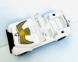 Vintage 1981 ERTL Dukes of Hazzard Daisy Duke Golden Eagle Jeep Diecast 1:64 - Picture 1 of 7