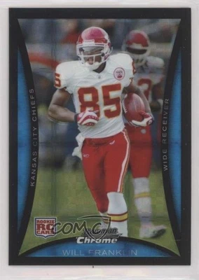 2008 Bowman Chrome X-Fractor /275 Will Franklin #BC21 Rookie RC - Image 1 of 2