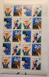 Scott 2795 - 2798, US Postage, 1993, "Greetings", 0,29 $, Blk of 20 - Bild 1 von 2