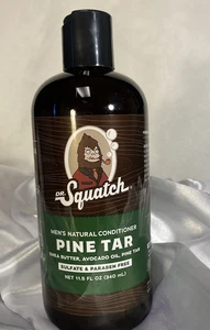 Dr. Squatch Pine Tar Herren Täglicher Conditioner Große Größe Sheabutter - 11,5 flüssige Unzen - Bild 1 von 16
