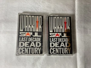 WARRIOR SOUL (2) - Last Decade Dead Century 2-Cassette 1990 Geffen Warner Bros - Picture 1 of 3