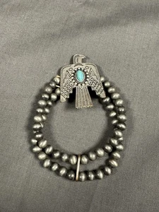 Stein Donnervogel Türkis Stretch Armband J009 - Bild 1 von 5