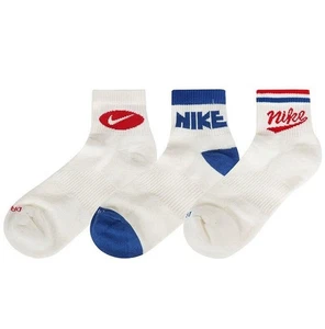 Calcetines al tobillo Nike talla L Dri Fit Everyday Plus 3 pares acolchados Sox HJ9340 901 - Imagen 1 de 6