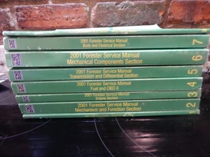 2001 Subaru Forester Service Repair Shop Workshop Manual Set of 8 Volumes - Bild 1 von 10