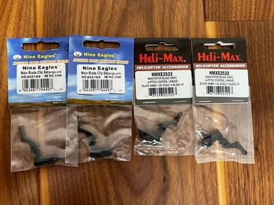 Nine Eagles SoloPro 319 Black Hawk Blade Grip Set - 4 pcs, NE400189, unused Japa - Image 1 of 2