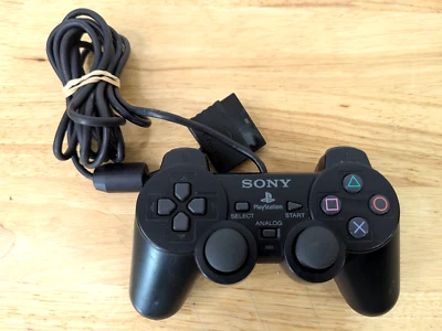 Genuine Sony PS2 PlayStation 2 DualShock  Controller SCPH-10010 For Parts Repair - Image 1 of 4